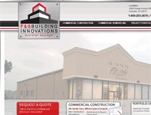 Tablet Screenshot of fsbuildinginc.com